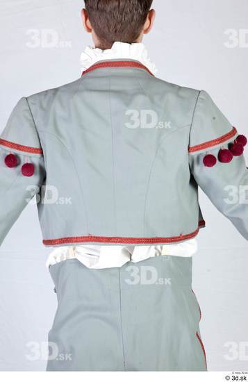 Upper Body Man White Formal Jacket Costume photo references