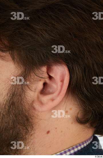 Ear Man White Casual Slim Street photo references