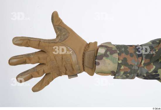 Hand Man Army Gloves Athletic Street photo references