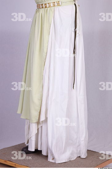 Woman White Dress Skirt Costume photo references
