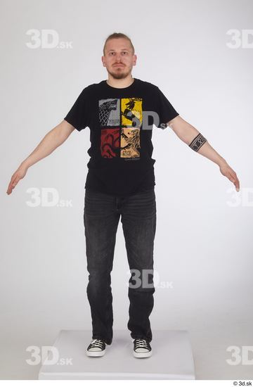 Man White Average Male Studio Poses