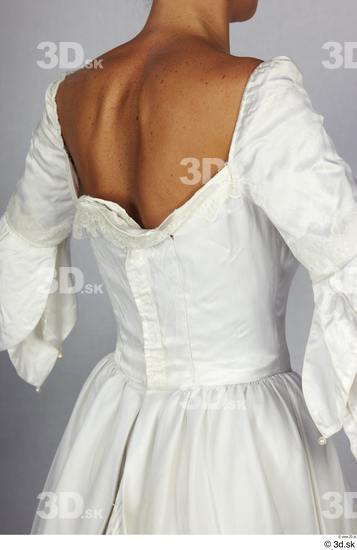 Upper Body Woman White Dress Costume photo references