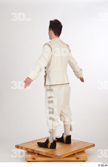 Whole Body Man White Costume photo references