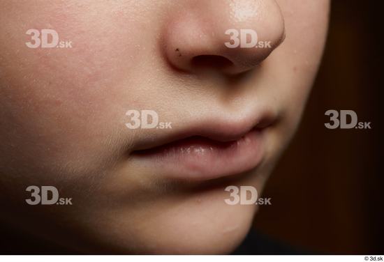 Face Mouth Nose Skin Woman Slim Studio photo references