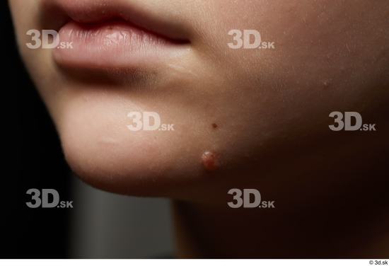 Face Mouth Skin Woman Slim Studio photo references