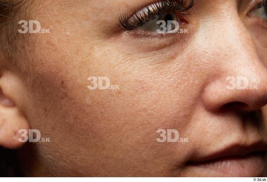Face Mouth Nose Cheek Skin Woman White Wrinkles Studio photo references