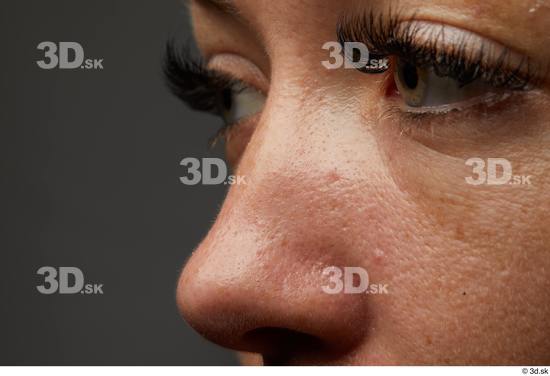 Eye Face Nose Skin Woman White Wrinkles Studio photo references