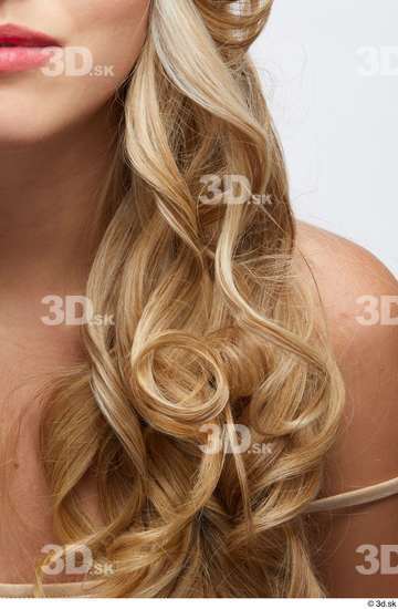 Hair Woman White Slim