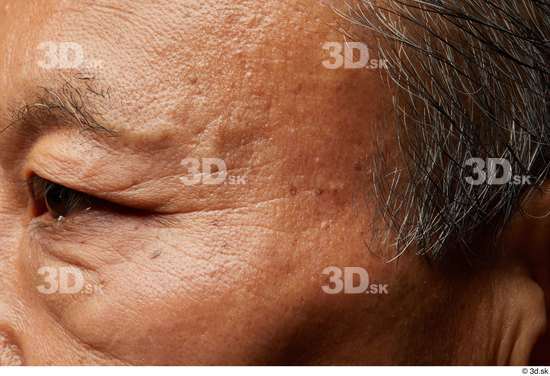 Eye Face Cheek Skin Man Asian Wrinkles Studio photo references