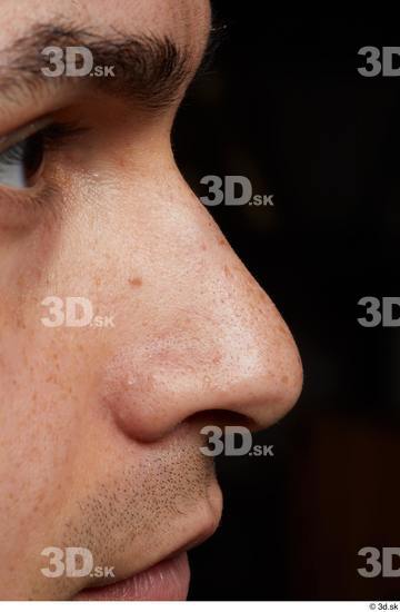 Face Nose Skin Man Slim Studio photo references