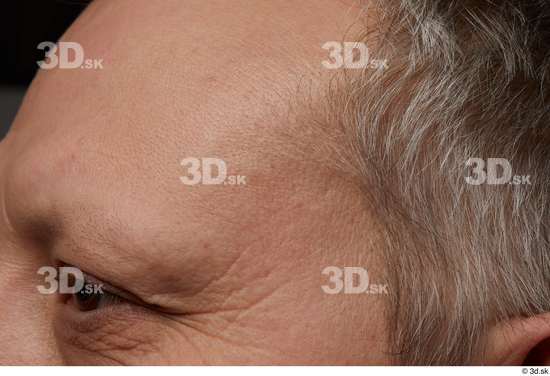 Eye Face Skin Man White Chubby Wrinkles Studio photo references