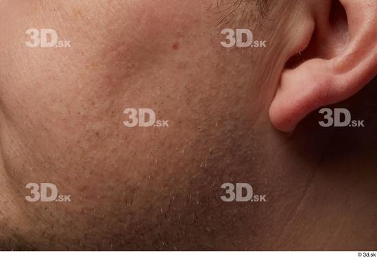 Face Cheek Ear Skin Man White Chubby Studio photo references