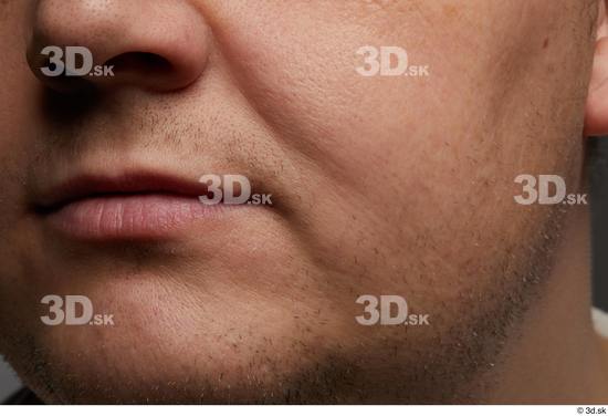 Face Mouth Nose Skin Man White Chubby Studio photo references