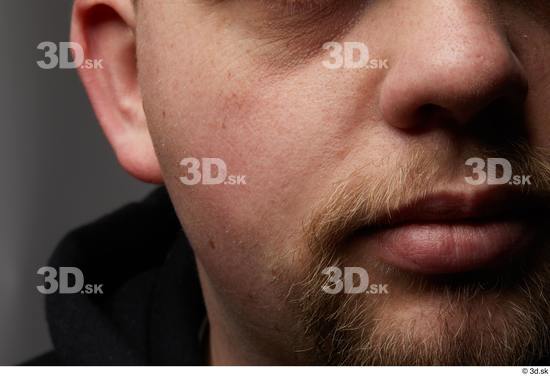 Face Mouth Nose Cheek Ear Skin Man White Chubby Studio photo references