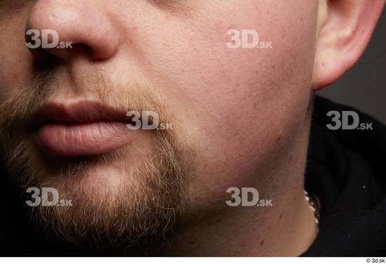 Face Mouth Cheek Skin Man White Chubby Studio photo references
