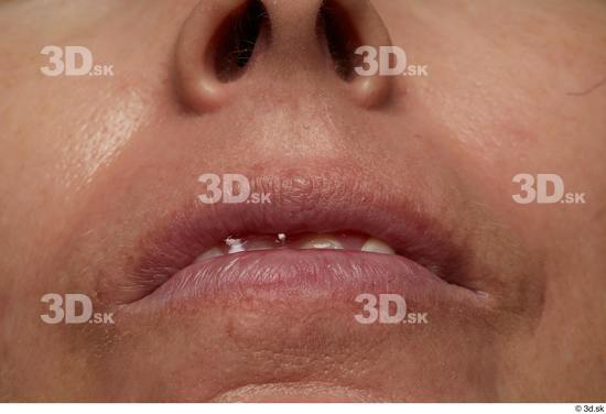 Face Mouth Skin Woman Slim Studio photo references