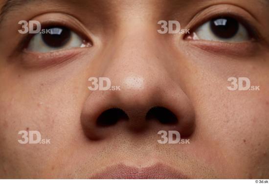 Nose Skin Man Asian Slim Studio photo references