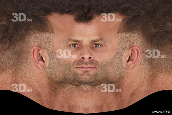 Garrott head premade texture