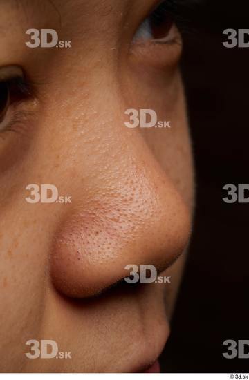 Face Nose Skin Woman Asian Slim Studio photo references