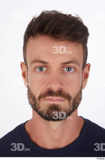 Face Head Hair Man White Casual Slim Athletic Street photo references