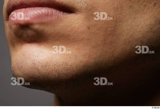 Face Mouth Skin Man Slim Studio photo references