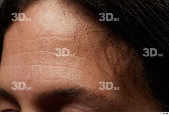 Face Hair Skin Woman Slim Wrinkles Studio photo references