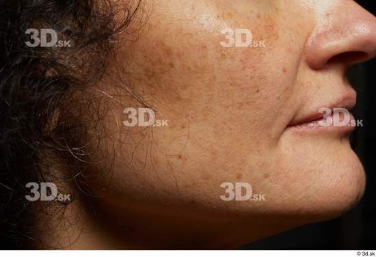 Face Mouth Nose Cheek Hair Skin Woman Slim Studio photo references