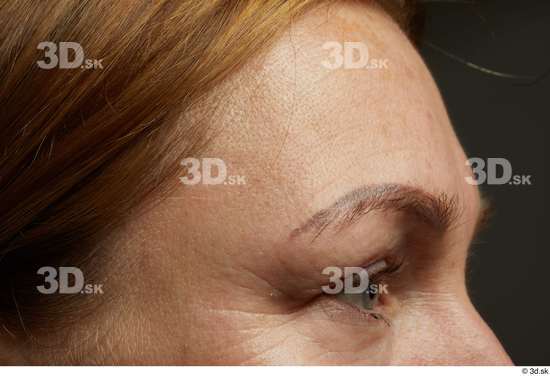 Eye Face Hair Skin Woman White Slim Wrinkles Studio photo references