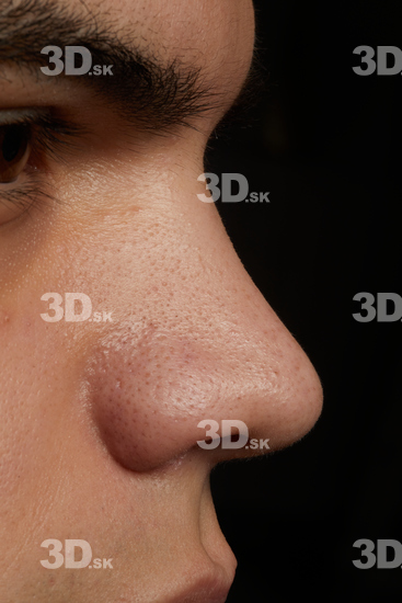 Face Nose Skin Man Slim Studio photo references