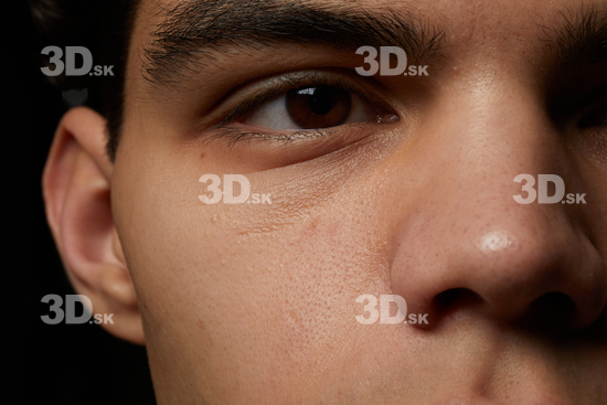 Eye Face Nose Cheek Ear Skin Man Slim Studio photo references