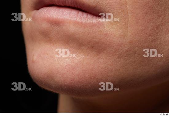 Face Mouth Skin Woman Slim Wrinkles Studio photo references