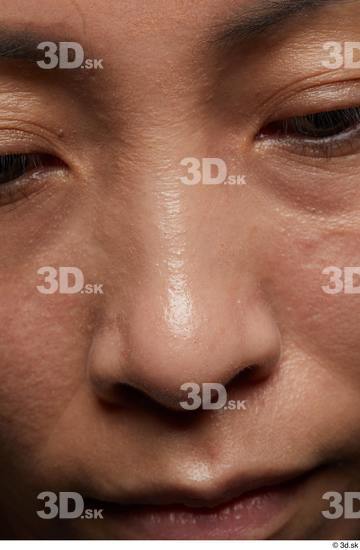 Face Nose Skin Woman Asian Slim Studio photo references