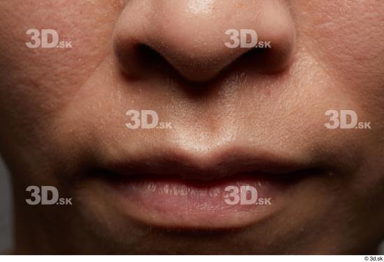 Face Mouth Nose Skin Woman Asian Slim Studio photo references