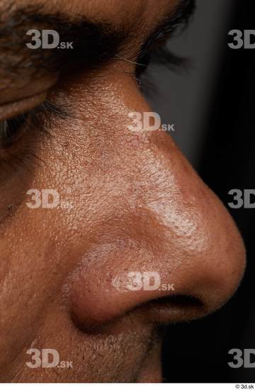 Face Nose Skin Man Black Slim Studio photo references