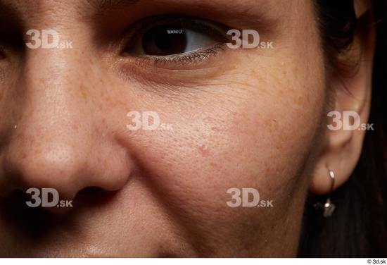 Eye Face Nose Cheek Skin Woman White Slim Studio photo references