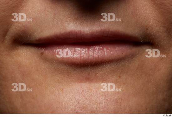 Face Mouth Skin Woman White Slim Studio photo references