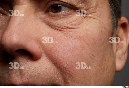 Eye Face Nose Cheek Skin Man Chubby Wrinkles Studio photo references