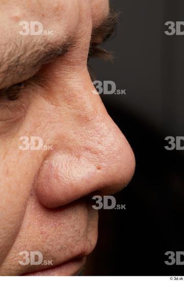 Face Nose Skin Man Chubby Wrinkles Studio photo references