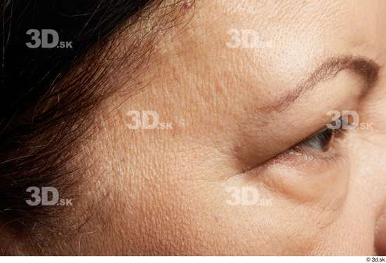 Eye Face Hair Skin Woman Chubby Wrinkles Studio photo references