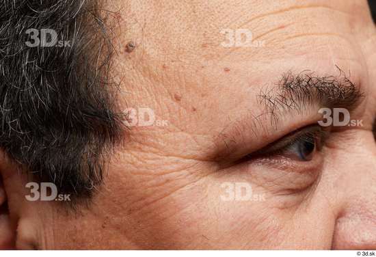 Eye Hair Skin Man Chubby Wrinkles Studio photo references