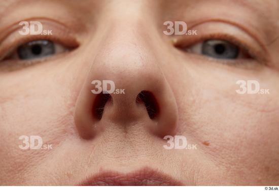 Nose Skin Woman White Slim Studio photo references