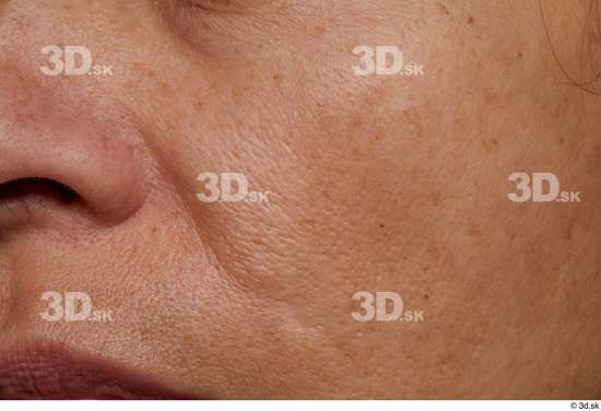 Face Nose Cheek Skin Slim Studio photo references
