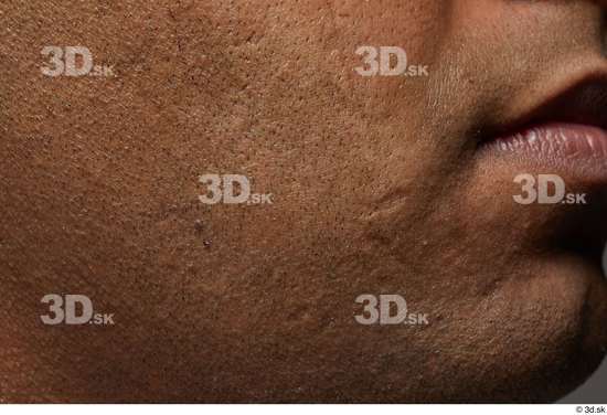 Face Cheek Skin Man Scar Slim Studio photo references