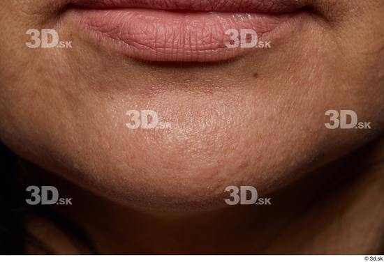 Face Mouth Skin Woman Slim Studio photo references