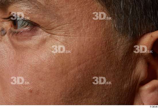 Eye Face Cheek Hair Skin Man Slim Wrinkles Studio photo references