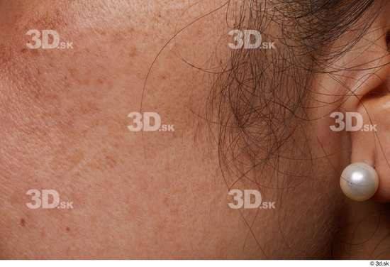 Face Cheek Ear Hair Skin Woman Slim Studio photo references