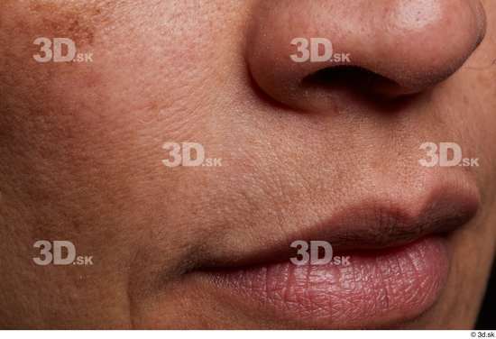 Face Mouth Nose Cheek Skin Woman Slim Studio photo references