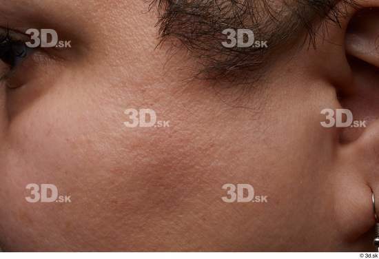 Face Cheek Ear Hair Skin Woman Chubby Studio photo references
