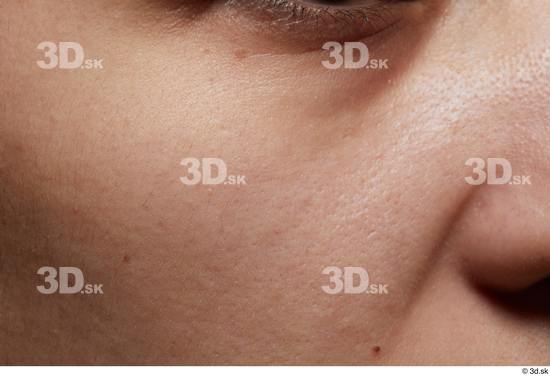 Face Nose Cheek Skin Woman Slim Studio photo references