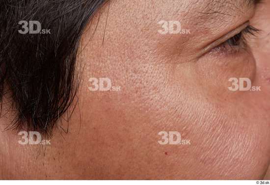 Face Cheek Hair Skin Man Slim Wrinkles Studio photo references